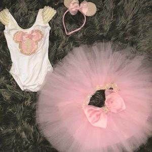 1st birthday Minnie Mouse outfit